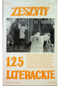 Zeszyty literackie 125 Nr 1 2014 Nowa