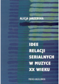 Idee relacji serialnych w muzyce XX wieku