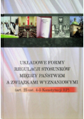 Układowe formy regulacji stosunków między państwem a związkami wyznaniowymi