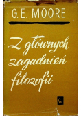 Z głównych zagadnień filozofii