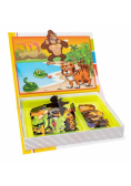Puzzle magnetyczne - safari