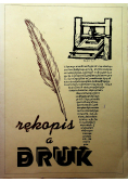 Rękopis a druk