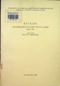 Katalog archiwalnych planów miasta Łomży