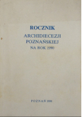 Rocznik archidiecezji poznańskiej na rok 1990