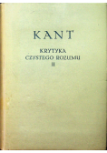 Krytyka Czystego Rozumu Tom II