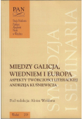 Między Galicją Wiedniem i Europą