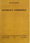 Materiały Formierskie