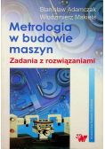 Metrologia w budowie maszyn