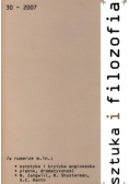 Sztuka i filozofia nr 30