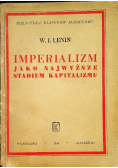Imperializm jako najwyższe stadium kapitalizmu 1948 r