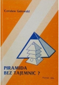 Piramida bez tajemnic autograf autora