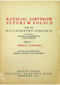 Katalog zabytków sztuki w Polsce tom VIII zeszyt 7