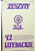 Zeszyty literackie 42