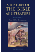 A History of the Bible as Literature