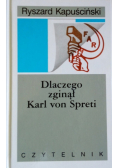 Dlaczego zginął Karl von Spreti