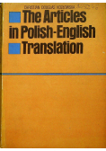 The Articles in Polish-English Translation