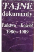 Tajne dokumenty Państwo Kościół 1980  1989