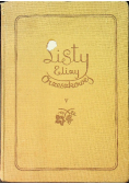 Listy Elizy Orzeszkowej Tom V