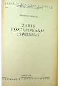 Zarys postępowania cywilnego