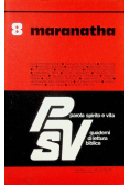 Parola spirito e Vita 8 Maranatha