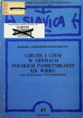 Czechy i Czesi w opiniach polskich pamiętnikarzy XIX wieku