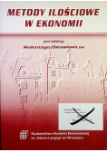 Metody Ilościowe w ekonomii