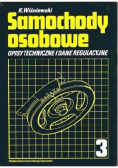 Samochody osobowe Opisy techniczne i dane regulacyjne tom 3