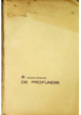 De Profundis