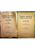 Żywoty świętych Starego i Nowego zakonu Tom I i II około 1933 r