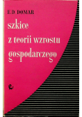 Szkice z teorii wzrostu gospodarczego