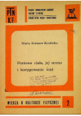 Postawa ciała jej ocena i korygowanie wad