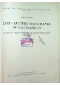 Zarys kultury materialnej Górali Śląskich 1936 r.