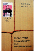 Elementarz filozoficzny dla konsekrowanych