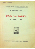 Ziemia malborska Kultura ludowa 1933 r.