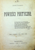 Slowacki Powieści poetyczne / Dramata i Poezye 1874 r.