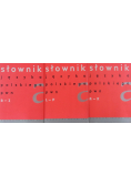 Słownik języka polskiego PWN tomy od 1 do 3