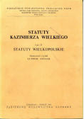 Statuty Kazimierza Wielkiego część II