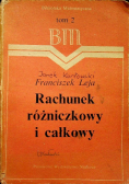 Rachunek różniczkowy i całkowity tom II
