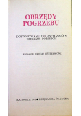 Obrzędy pogrzebu