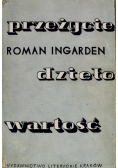 Przeżycie dzieło wartość