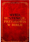 Myśli sentencje przysłowia w Biblii
