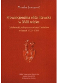 Prowincjonalna elita litewska w XVIII wieku