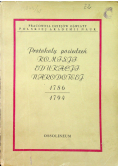 Protokoły posiedzeń Komisji Edukacji Narodowej 1786 - 1794