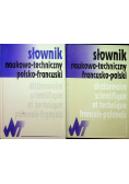 Słownik naukowo-techniczny polsko-francuski tom 1 i 2