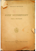 Józef Weyssenhoff poeta przyrody 1930 r.