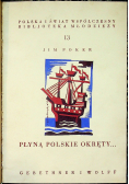 Płyną polskie okręty 1934 r
