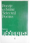 Różewicz Poezje wybrane Selected Poems