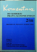 Komentarz do kodeksu prawa kanonicznego 2