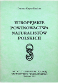 Europejskie powinowactwa naturalistów polskich