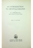 An introduction to crystallography